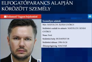 Elfogatóparancsot adtak ki Matolcsy Ádám ellen