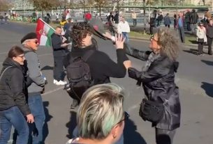 Megütöttek egy operatőrt egy fideszes megemlékezésen